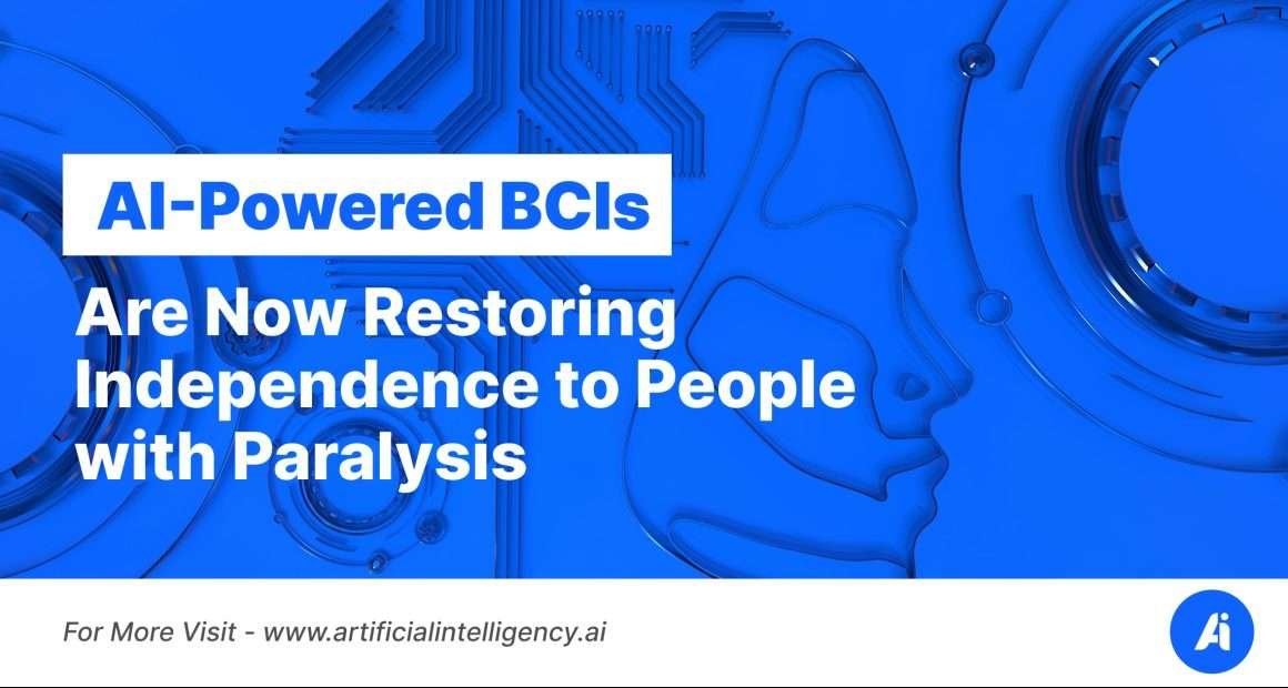 AI enables paralyzed man to control robotic arm with brain signals