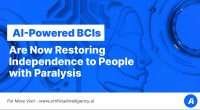 AI enables paralyzed man to control robotic arm with brain signals