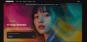 Freepik AI generator